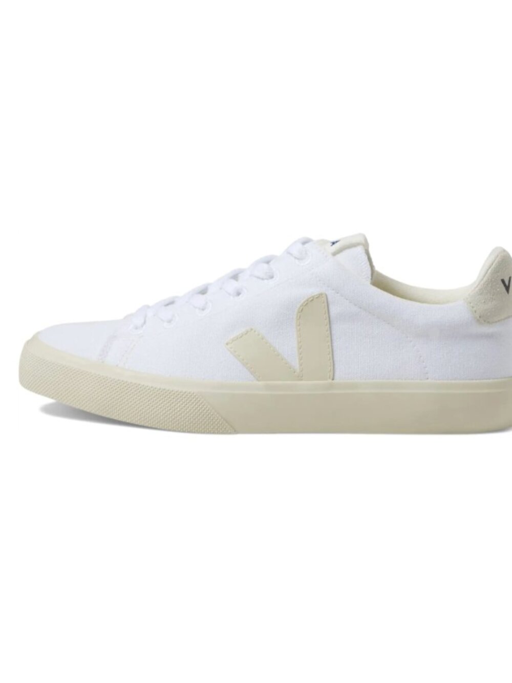 VEJA Campo Canvas Sneaker in White | Size US 6/7 EU 37 - Picture 2 of 7